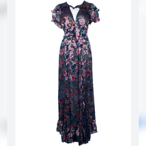 🍋For Love and Lemons Flora Maxi Dress - Picture 11 of 16